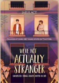 Image of WE'RE NOT ACTUALLY STRANGER